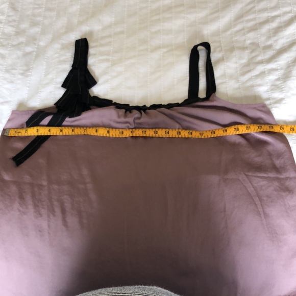 LOFT•Silky Mauve Tank Top - Picture 6 of 9